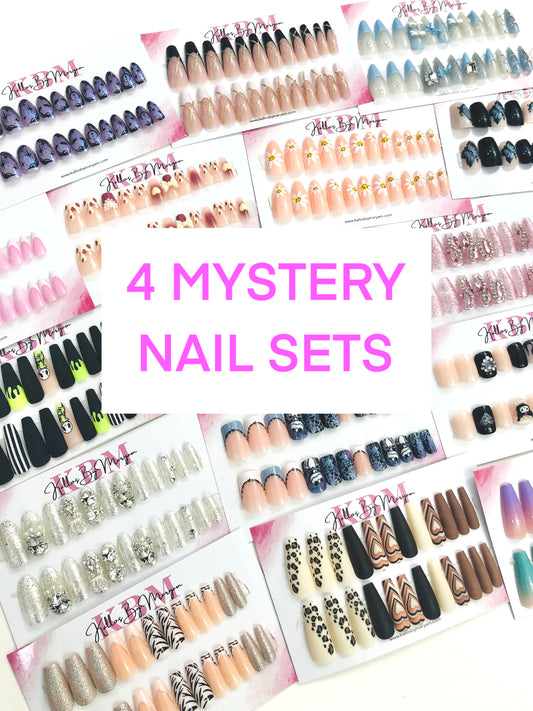 Mystery Deal (4 nails sets - 24pcs each)